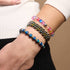 Candy Crush | Silver | Galaxy Glass Bead Bracelet